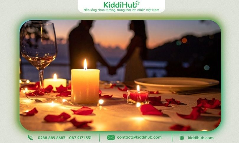 Bữa tối lãng mạn – Không gian để trái tim thêm gần nhau