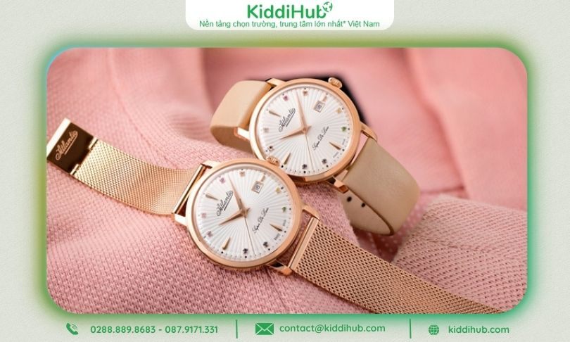 Đồng hồ nữ thanh lịch là món quà 20/10 cho vợ vô cùng ý nghĩa