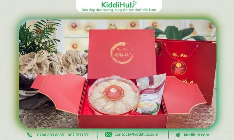 Yến sào bổ dưỡng - Món quà thể hiện sự chăm sóc chu đáo