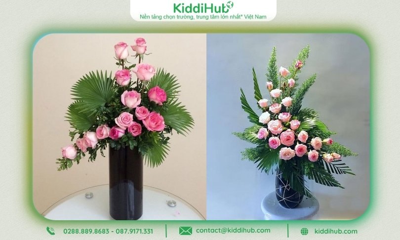 Thi cắm hoa 20/10 chủ đề “Dòng thời gian”