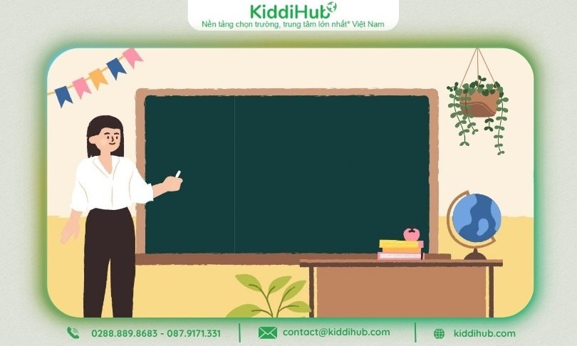 Nền PowerPoint phục vụ giảng dạy, bố cục rõ ràng và dễ theo dõi