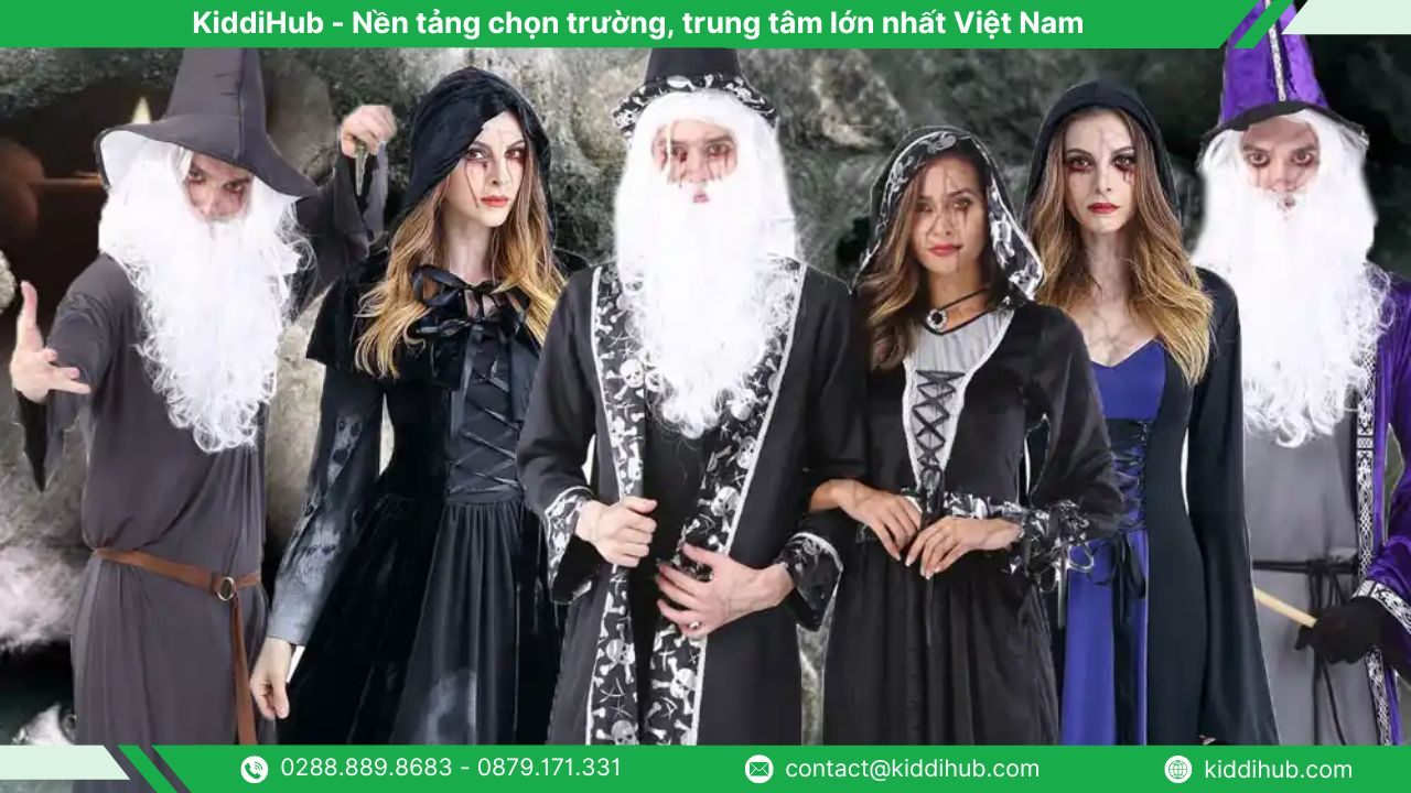 Hoạt động hóa trang trong ngày Halloween