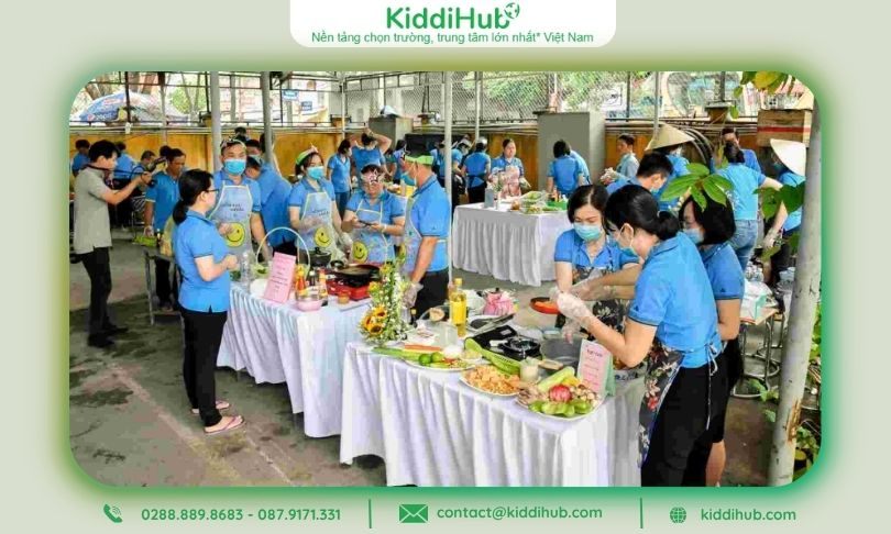 Trò chơi thi nấu ăn ngày 20/10