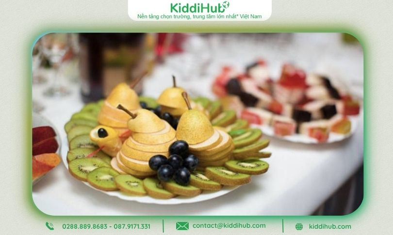 Hoa quả tráng miệng – Thanh mát, tươi ngon, giúp cân bằng vị giác