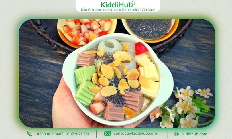 Chè khúc bạch – Mát lạnh, ngọt nhẹ, gợi cảm giác êm dịu