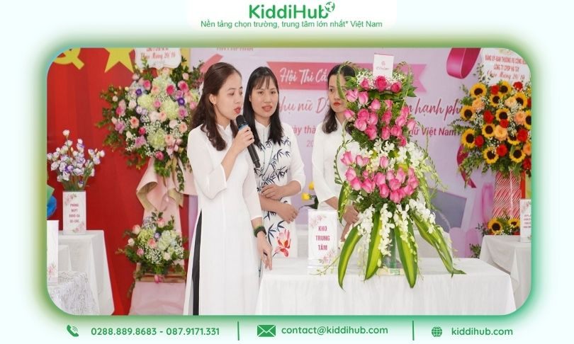 Không khí thi đua sôi nổi tô điểm cho ngày 20/10 thêm đáng nhớ