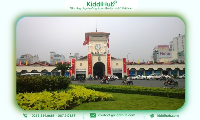Chợ Bến Thành - Địa điểm đi chơi 20/10 TpHCM khám phá văn hóa & món ngon miền Nam