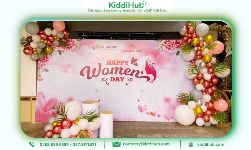 Chuẩn bị không gian tổ chức 20/10 cho công ty thật ấn tượng