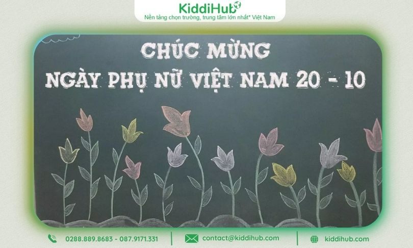 Trang trí bảng mang nét vui tươi, tinh nghịch
