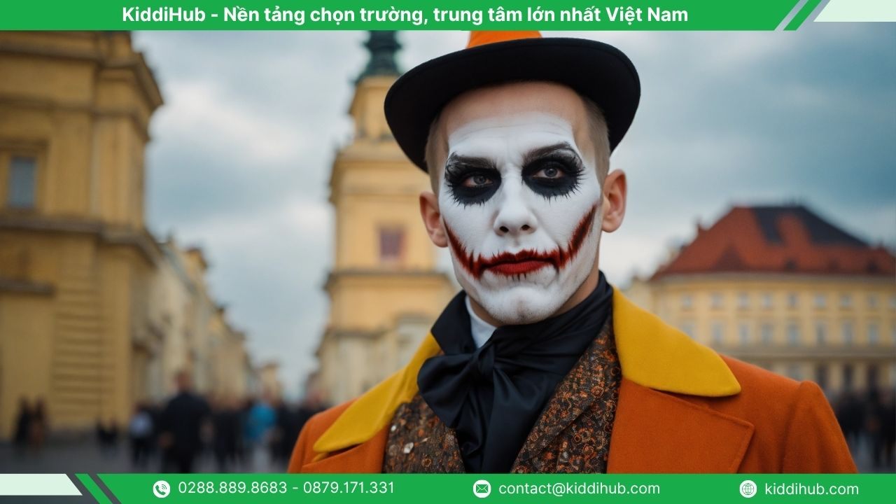 Hướng dẫn chi tiết makeup hóa trang halloween joker