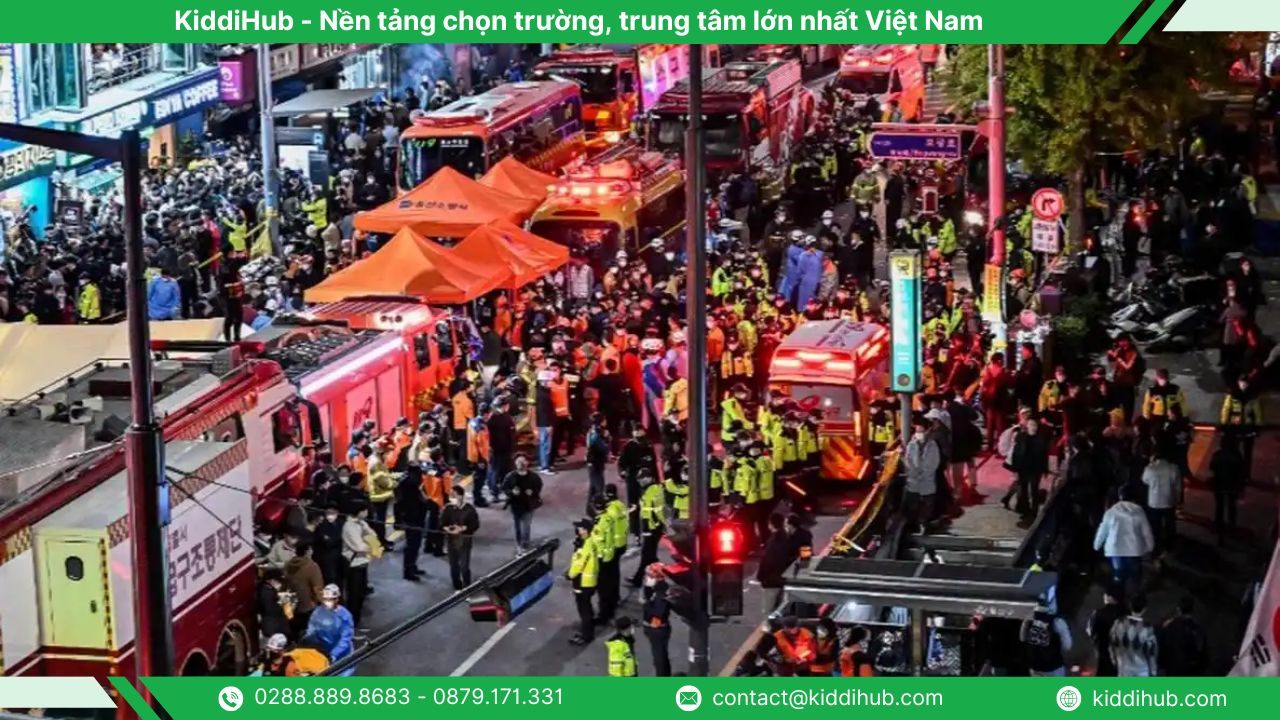 Diễn biến vụ việc thảm kịch Halloween Itaewon 2022