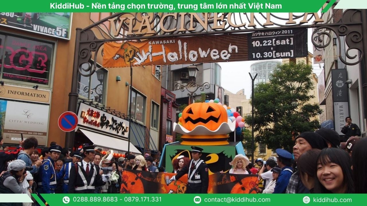 Nguồn gốc và ý nghĩa của lễ hội Halloween Nhật Bản 