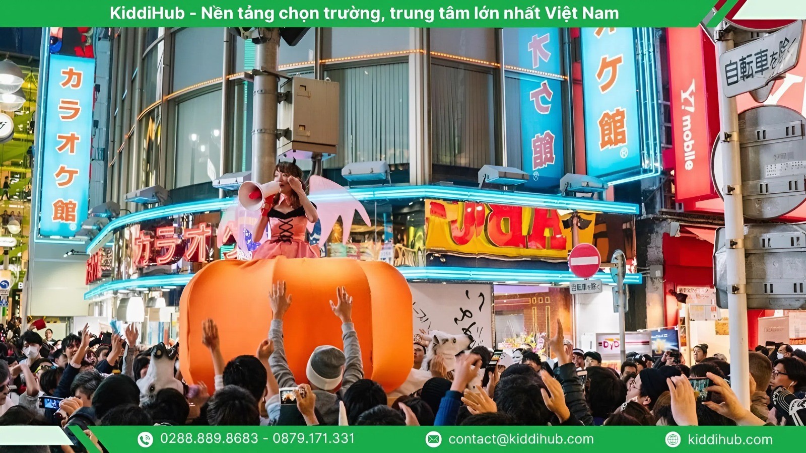 Shibuya - trung tâm lễ hội hóa trang lớn nhất Tokyo