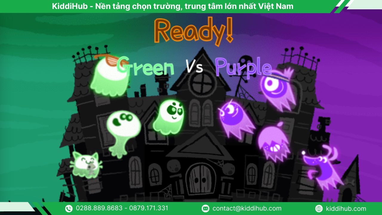 Trò chơi Halloween trên Google 2026 có phù hợp với trẻ em không?