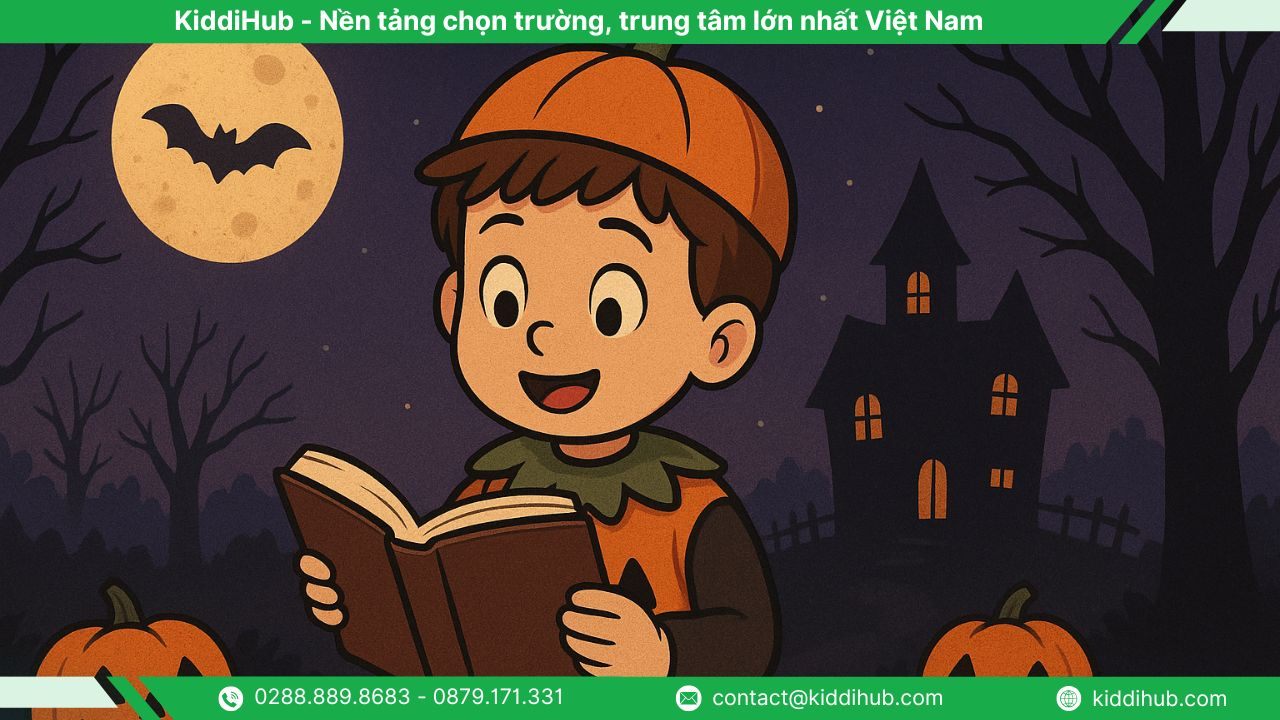 bài thơ về Halloween cho trẻ mầm non