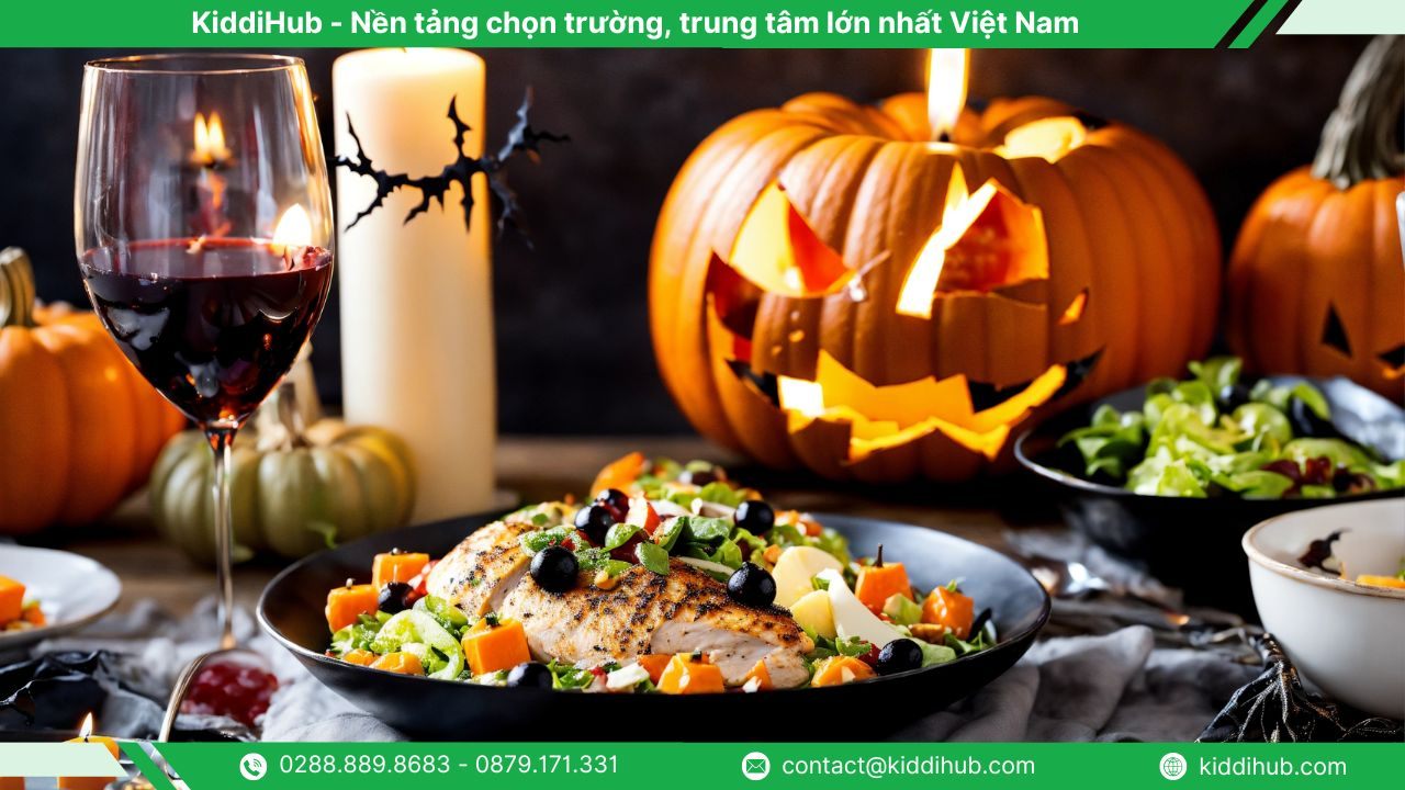 Khu vực bàn ăn và không gian khách ngồi