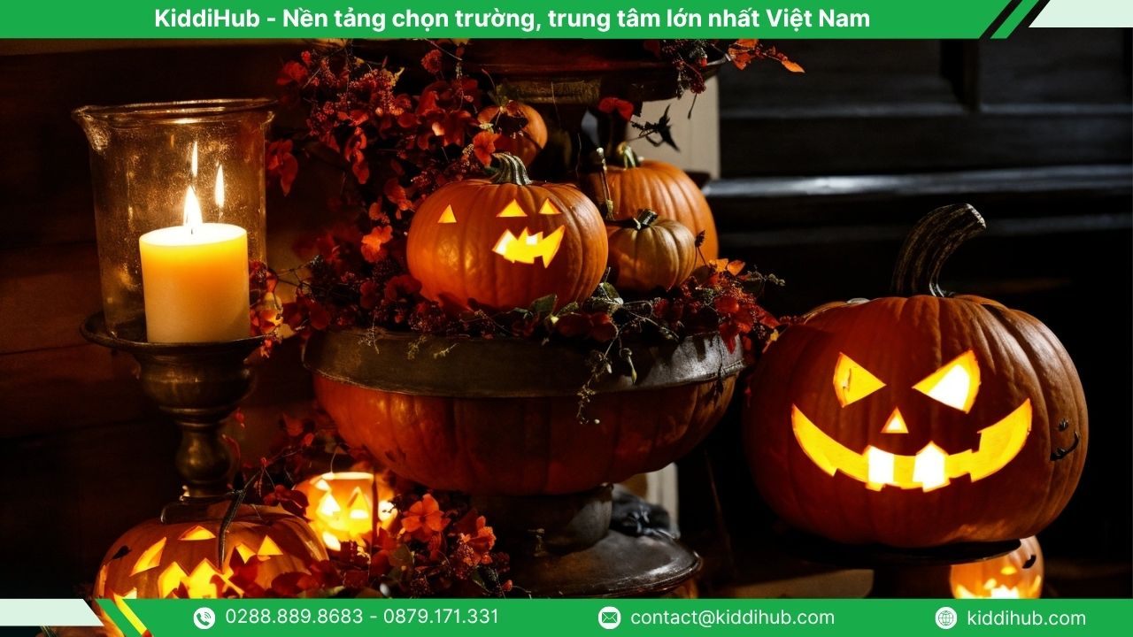 Gợi ý phụ kiện trang trí bàn tiệc Halloween