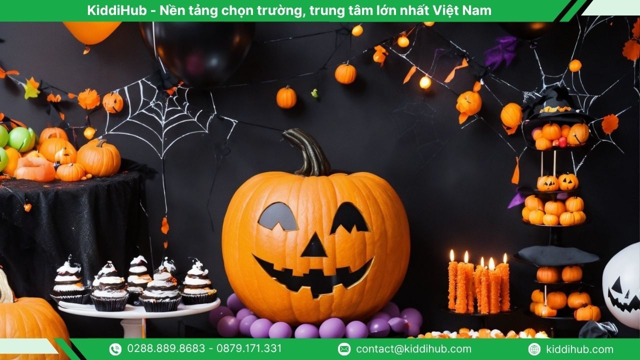 Ý tưởng trang trí cùng bí ngô