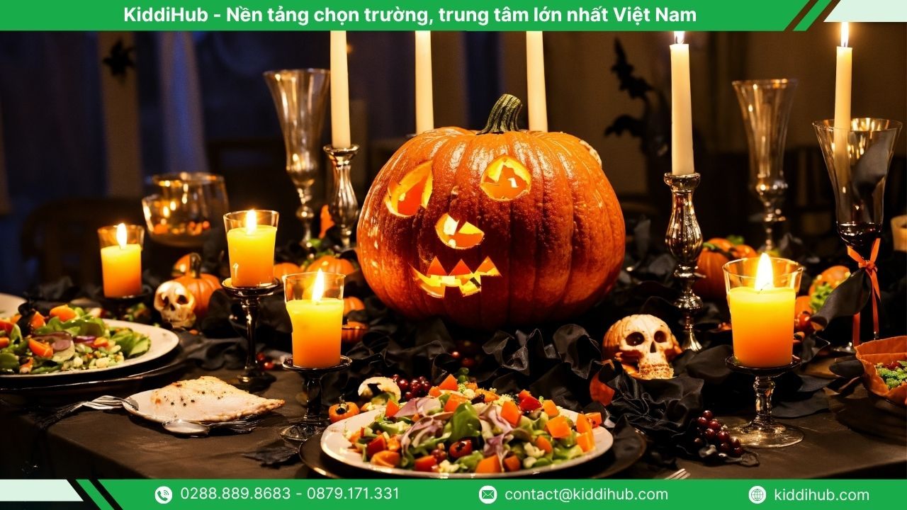 Bữa tiệc Halloween mini tại pantry