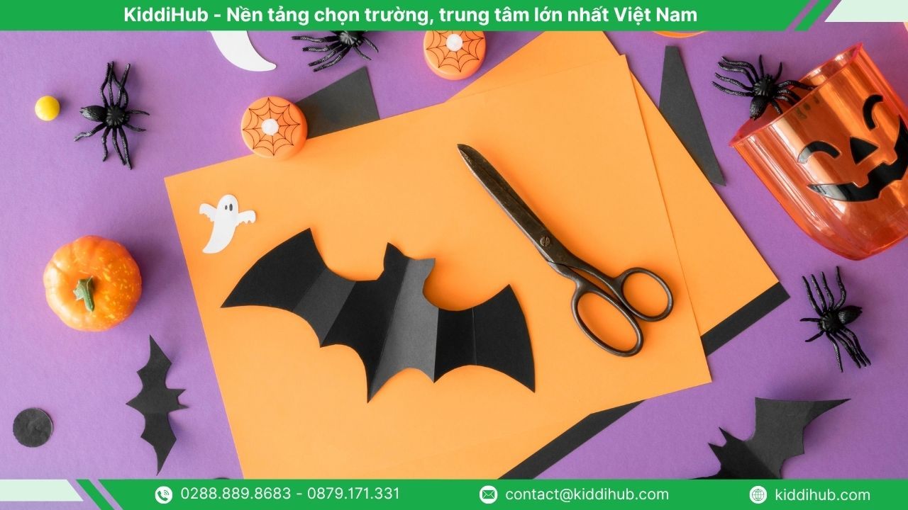Vì sao nên chọn trang trí Halloween bằng giấy