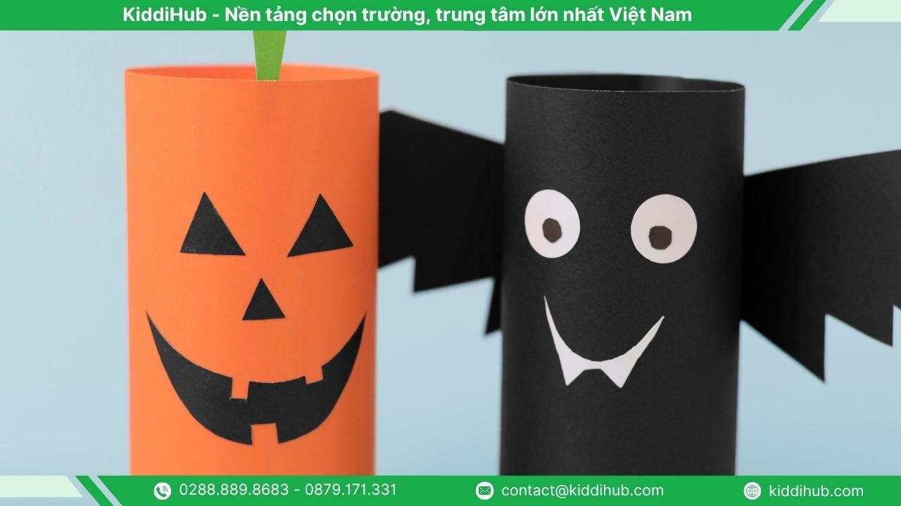 Đèn lồng Halloween bằng giấy