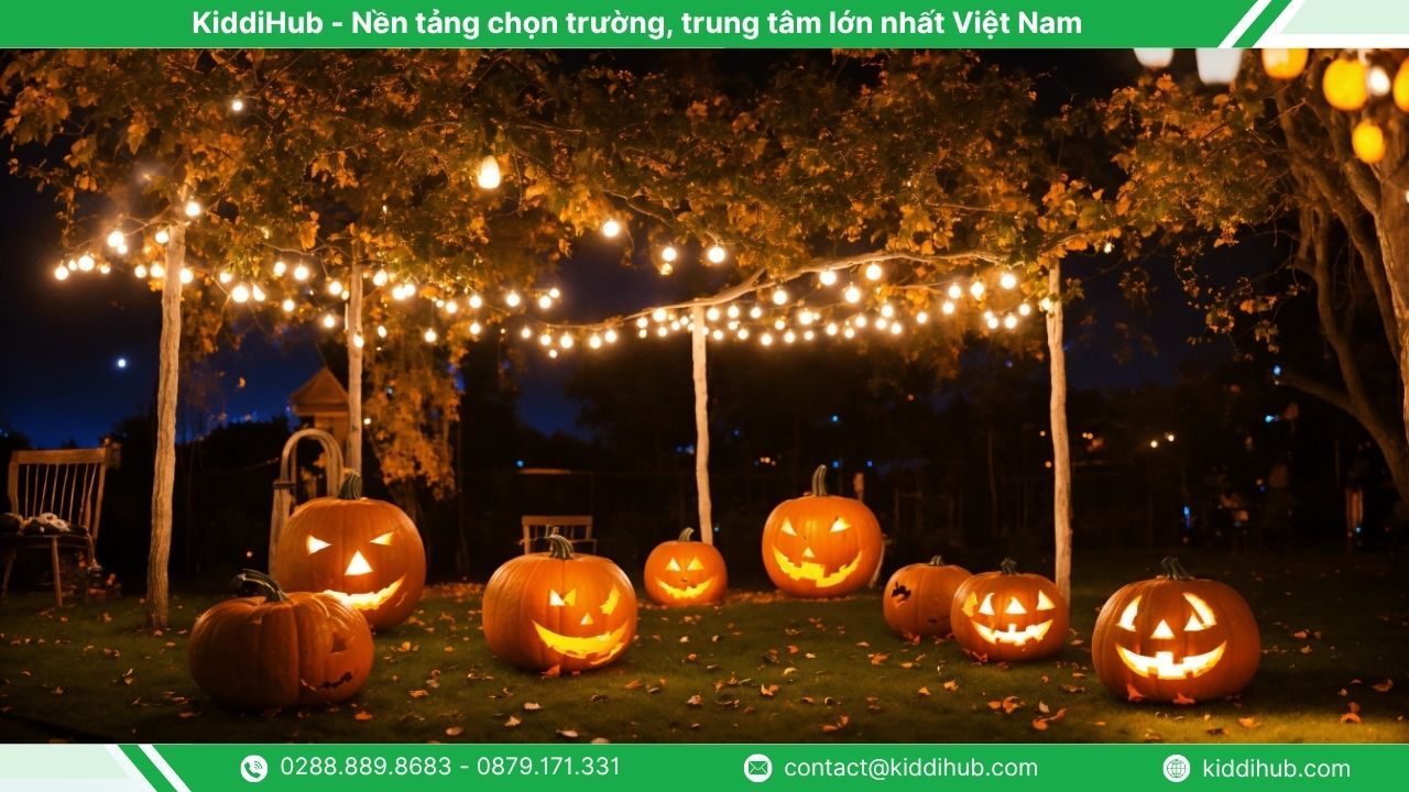 Công viên Yên Sở - Halloween giữa thiên nhiên xanh mát