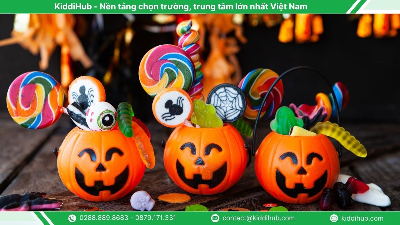 Kinh nghiệm chọn và chuẩn bị bánh kẹo Halloween