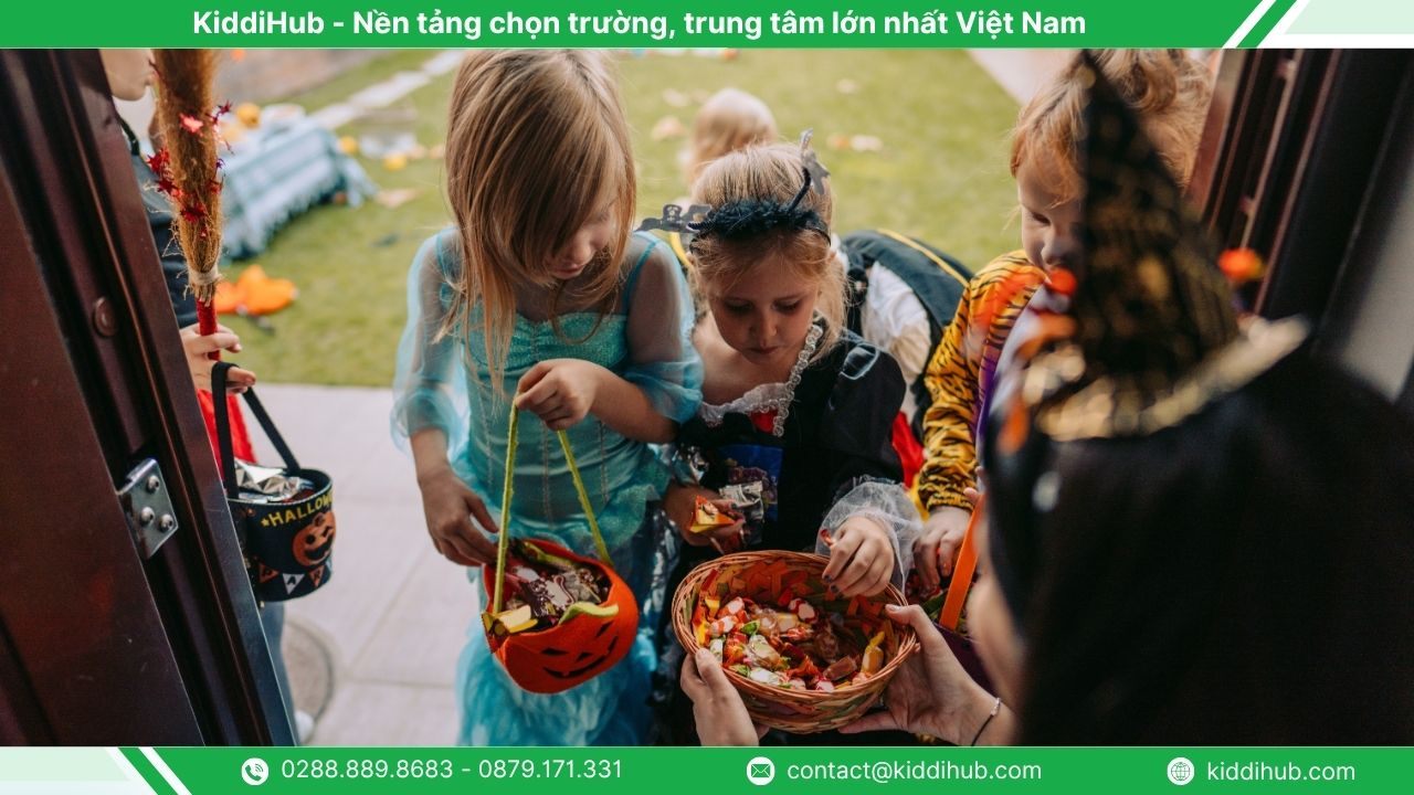 Những câu nói đi xin kẹo Halloween