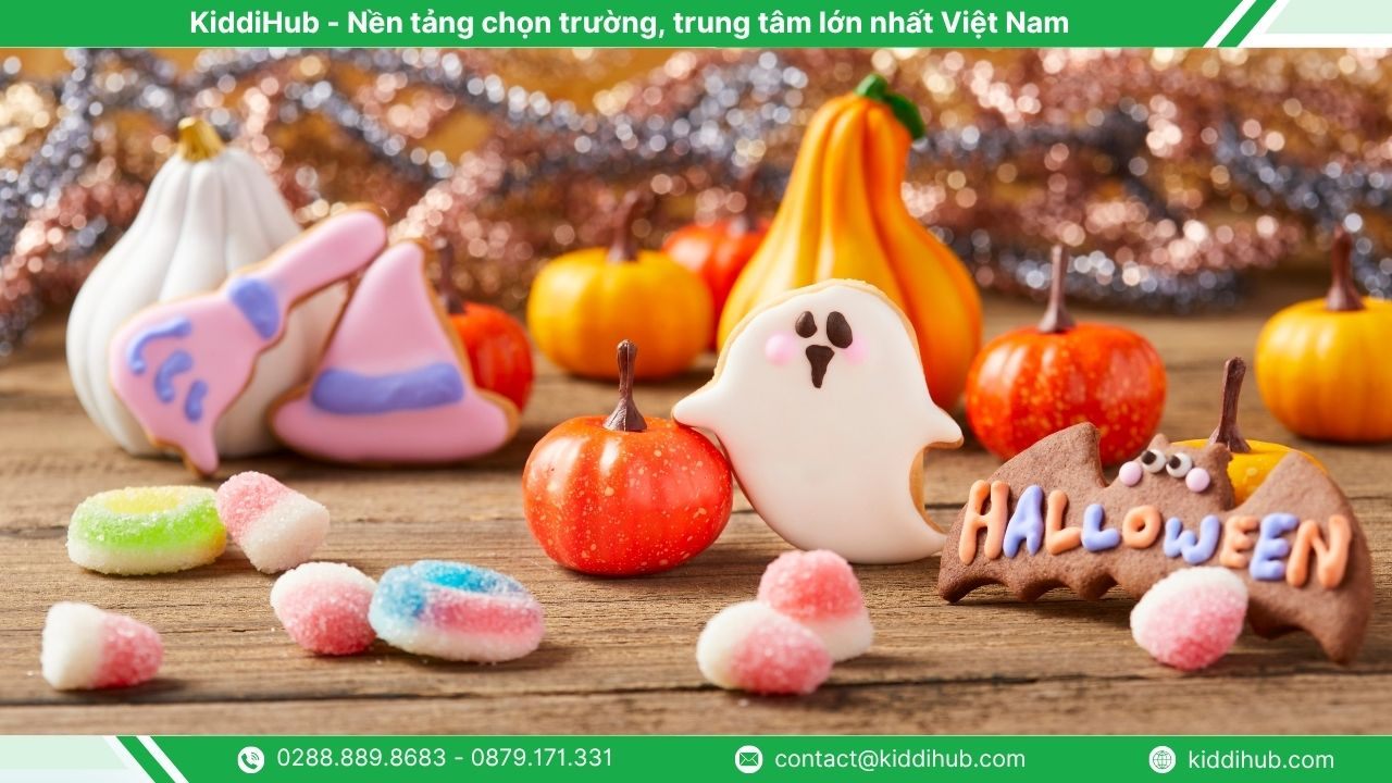 Ý tưởng trang trí Halloween bằng kẹo dẻo