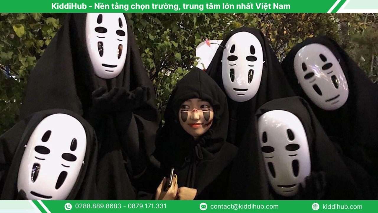 Hóa trang Halloween nhân vật Vô Diện