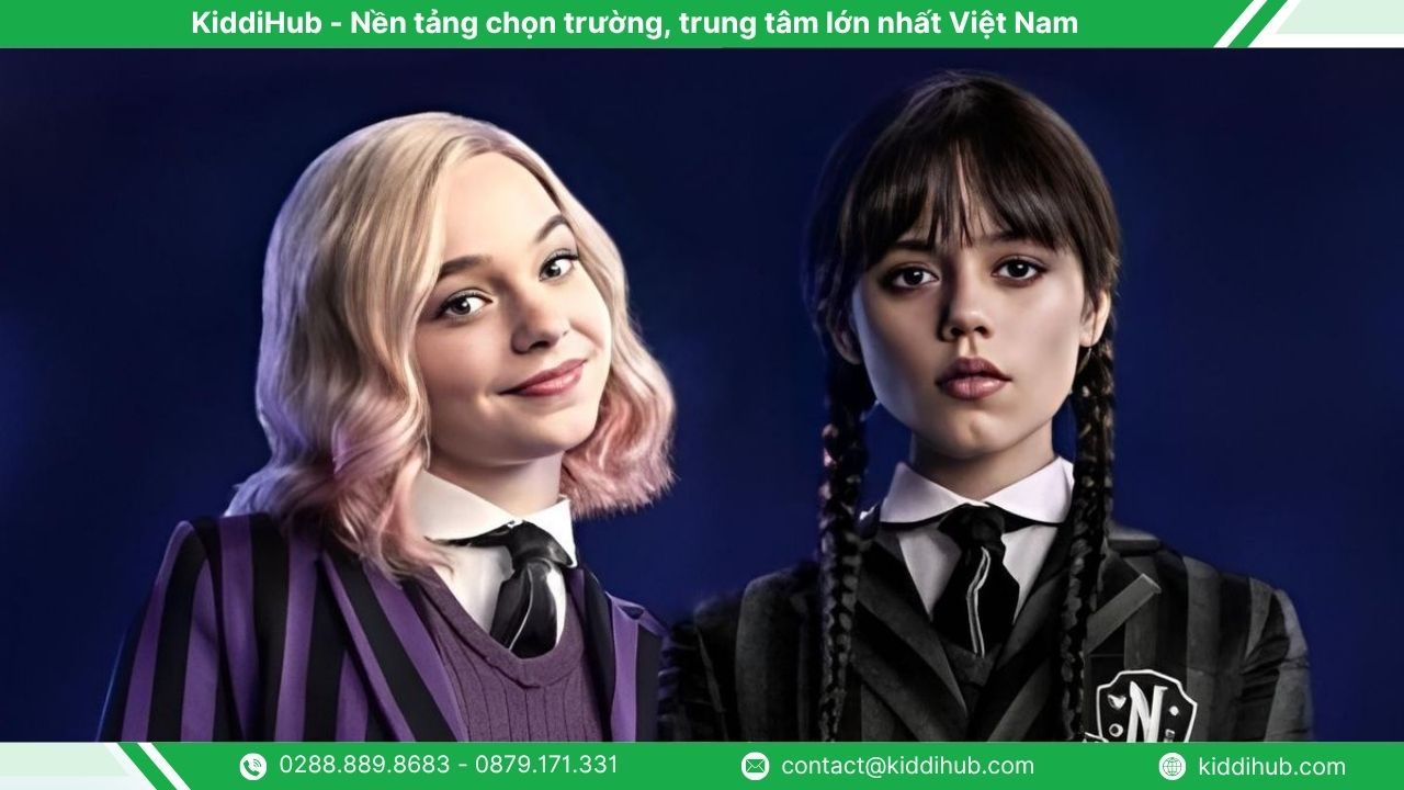 Hóa trang thành cô gái Wednesday cuốn hút