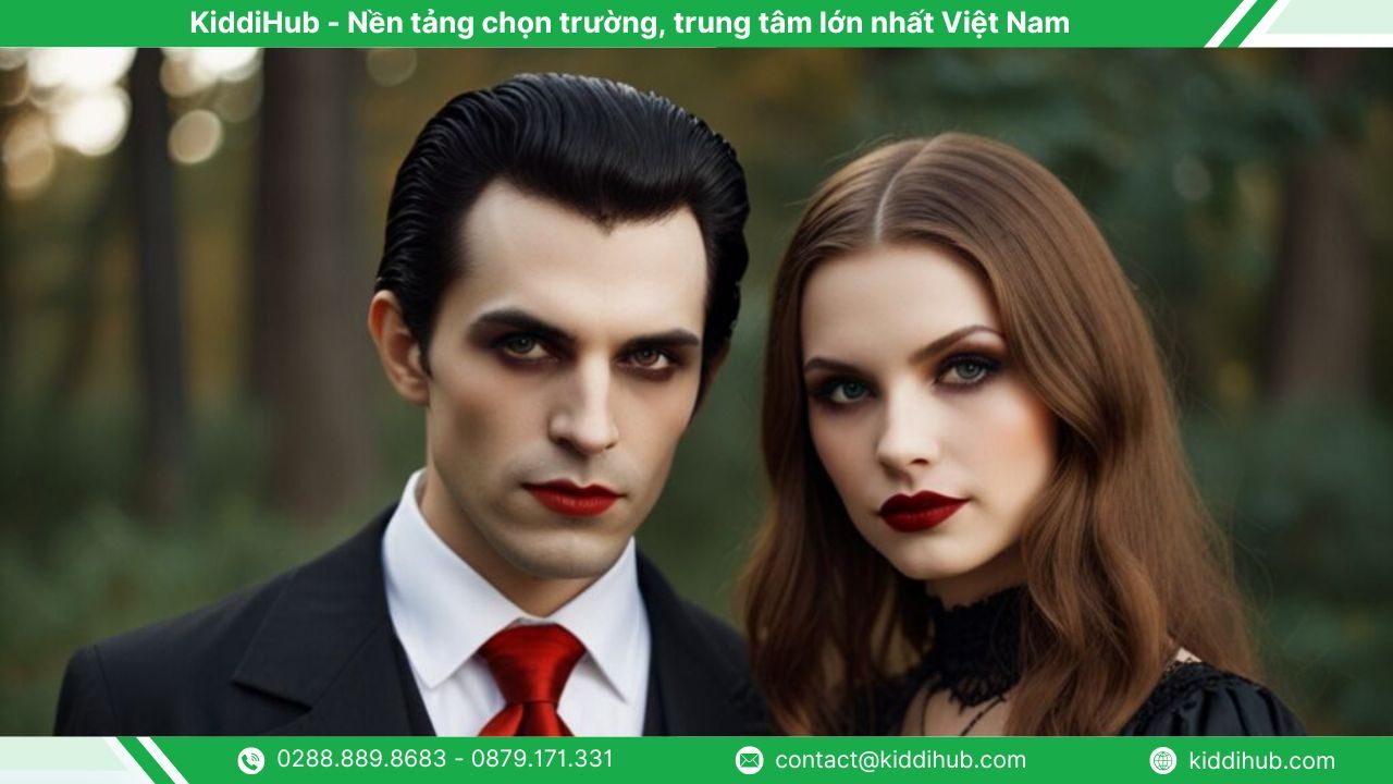 Vì sao hóa trang Halloween ma cà rồng lại được yêu thích