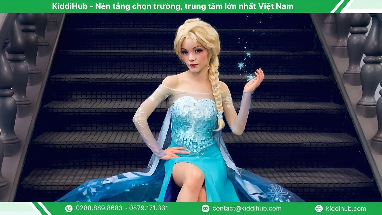 Hóa trang công chúa Elsa 