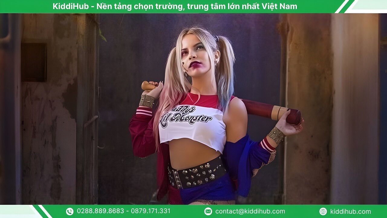 Hóa trang Harley Quinn phiên bản sexy