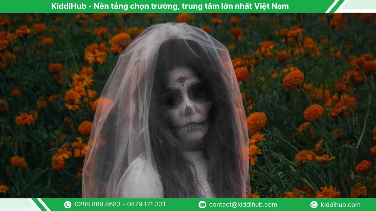 Hướng dẫn hóa trang Halloween cô dâu ma đơn giản