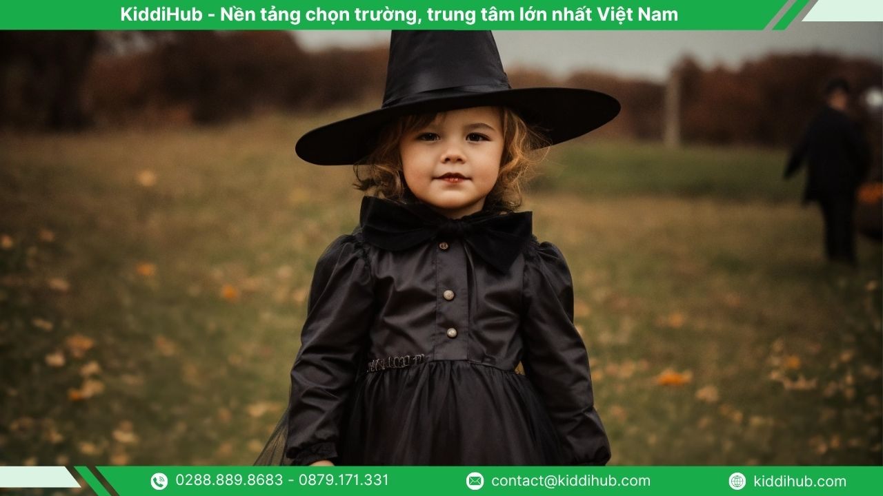 Hóa trang phù thủy nhỏ
