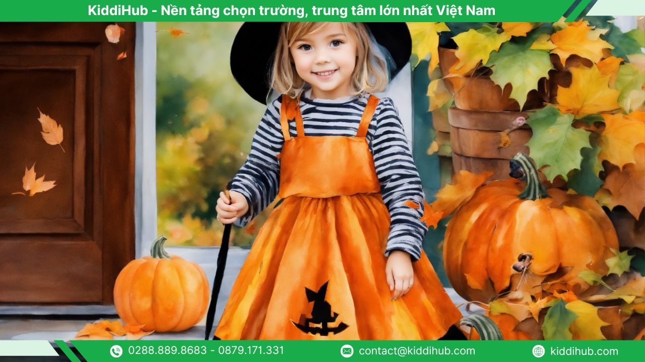 Những lưu ý khi chọn hóa trang halloween cho bé