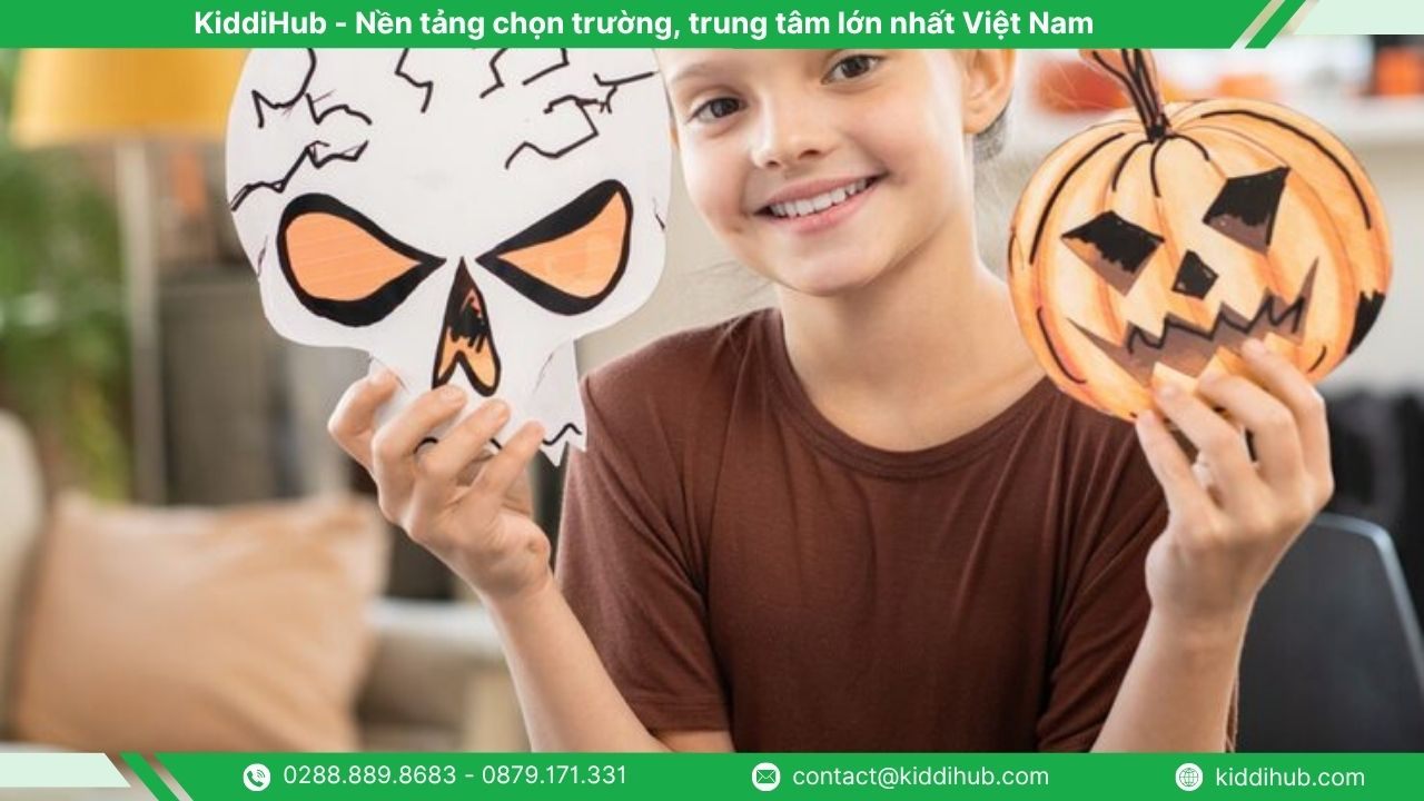 Mặt nạ bí ngô Halloween vui nhộn