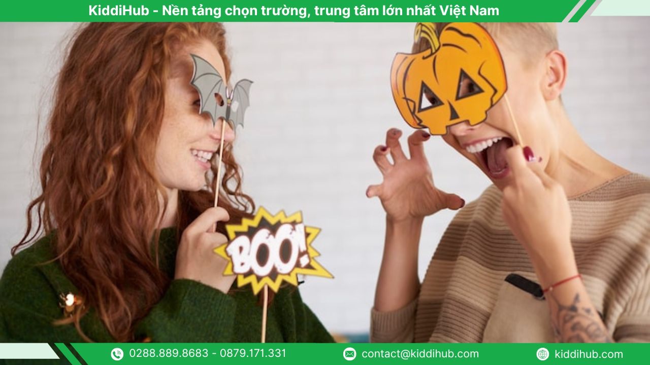 Những lưu ý khi làm mặt nạ halloween cho trẻ mầm non