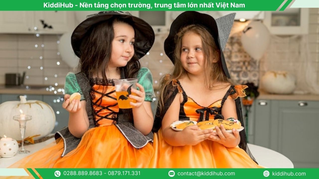 Trang phục halloween cho bé gái
