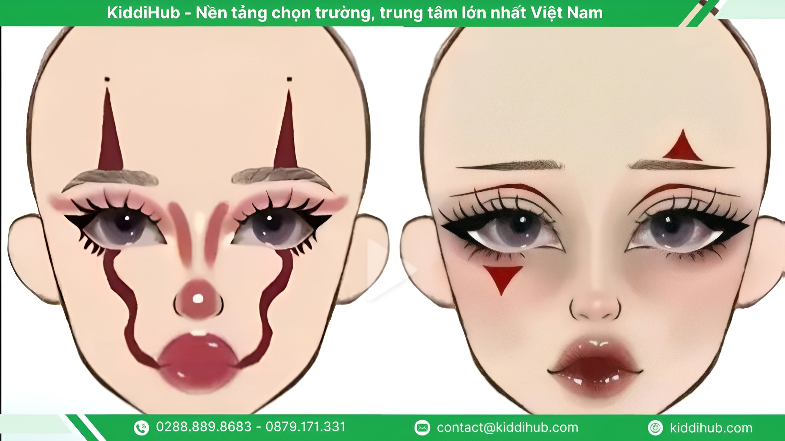 ý nghĩa đặc biệt của vẽ mặt Halloween