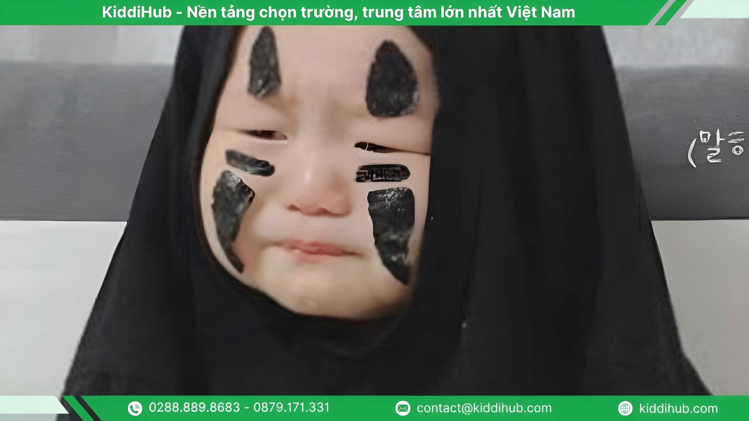 Vẽ mặt vô diện Halloween