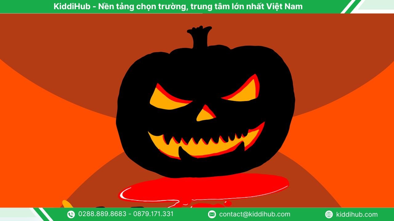 Mẫu vẽ bí ngô phát sáng trong đêm