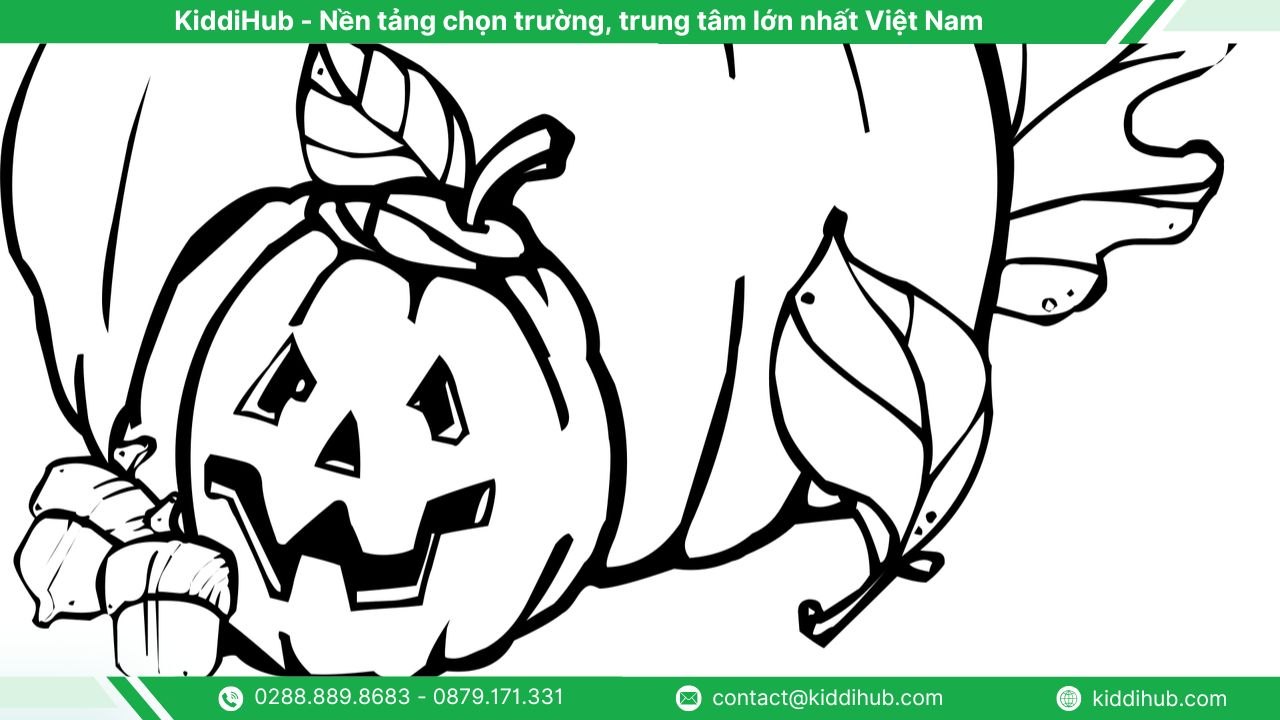 Mẹo vẽ bí ngô Halloween dễ dàng, thu hút