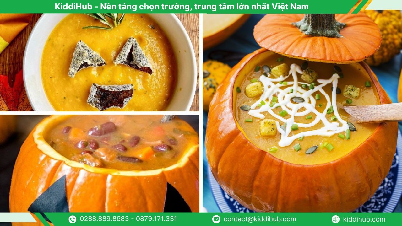 Súp bí đỏ – Món ăn biểu tượng mùa Halloween