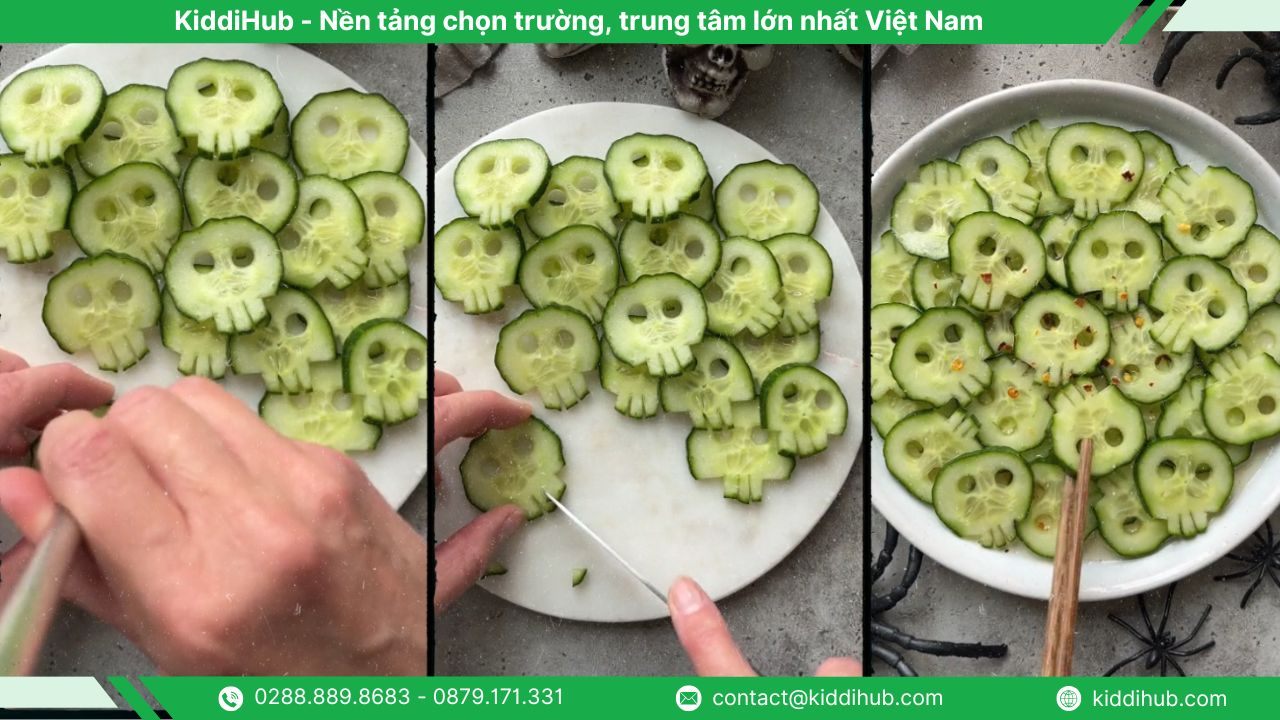 Salad dưa chuột đầu lâu
