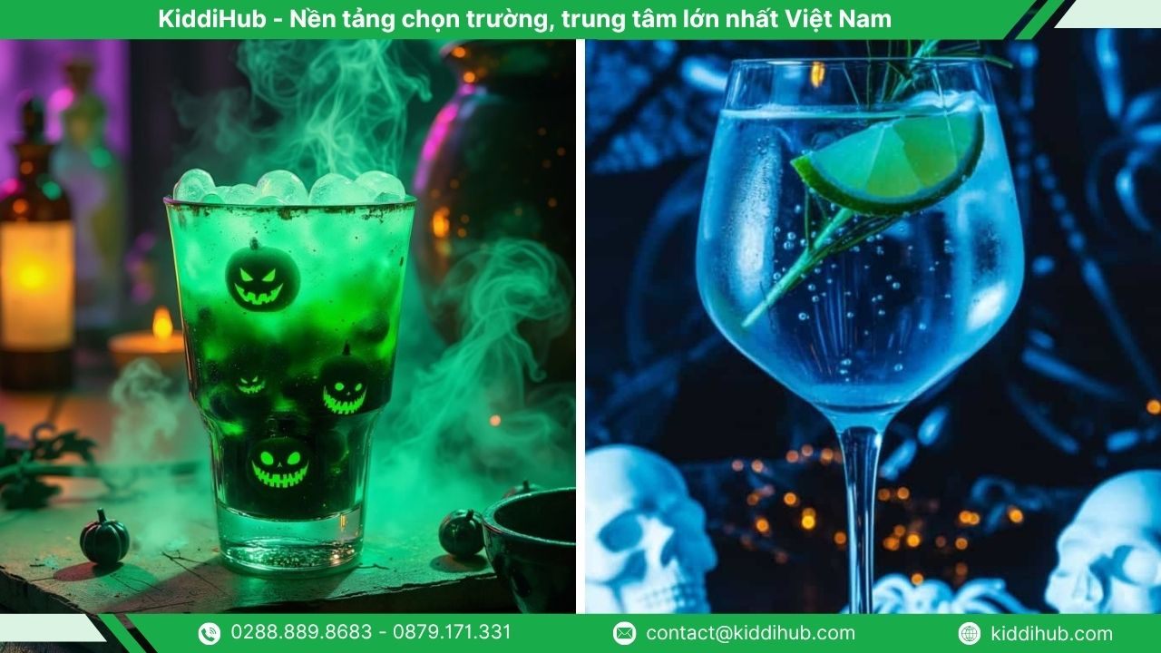 Đồ uống Halloween phát sáng
