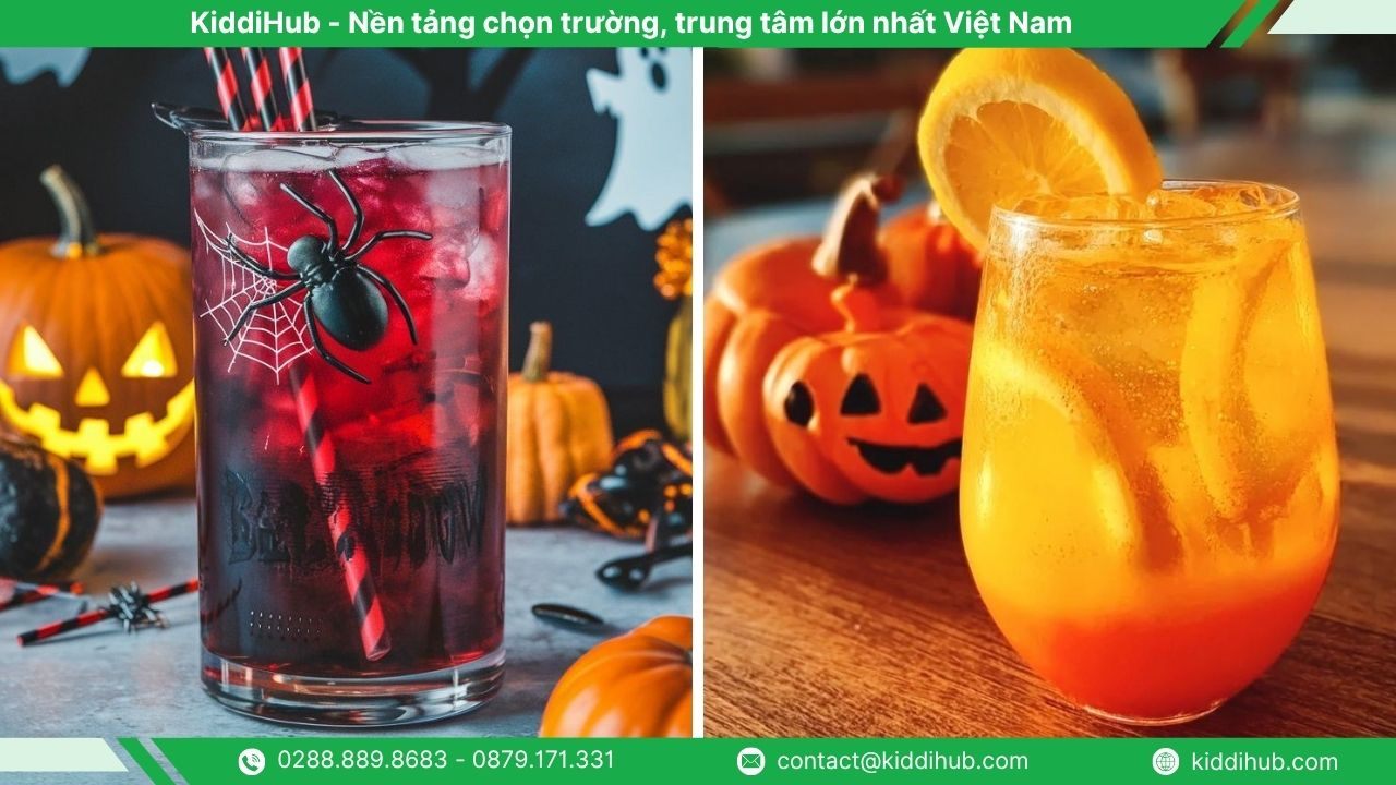 Đồ uống Halloween tự làm tại nhà (DIY)