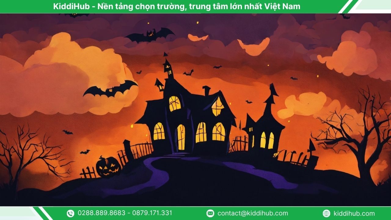 Gợi ý thiết kế Halloween poster 2025 ấn tượng