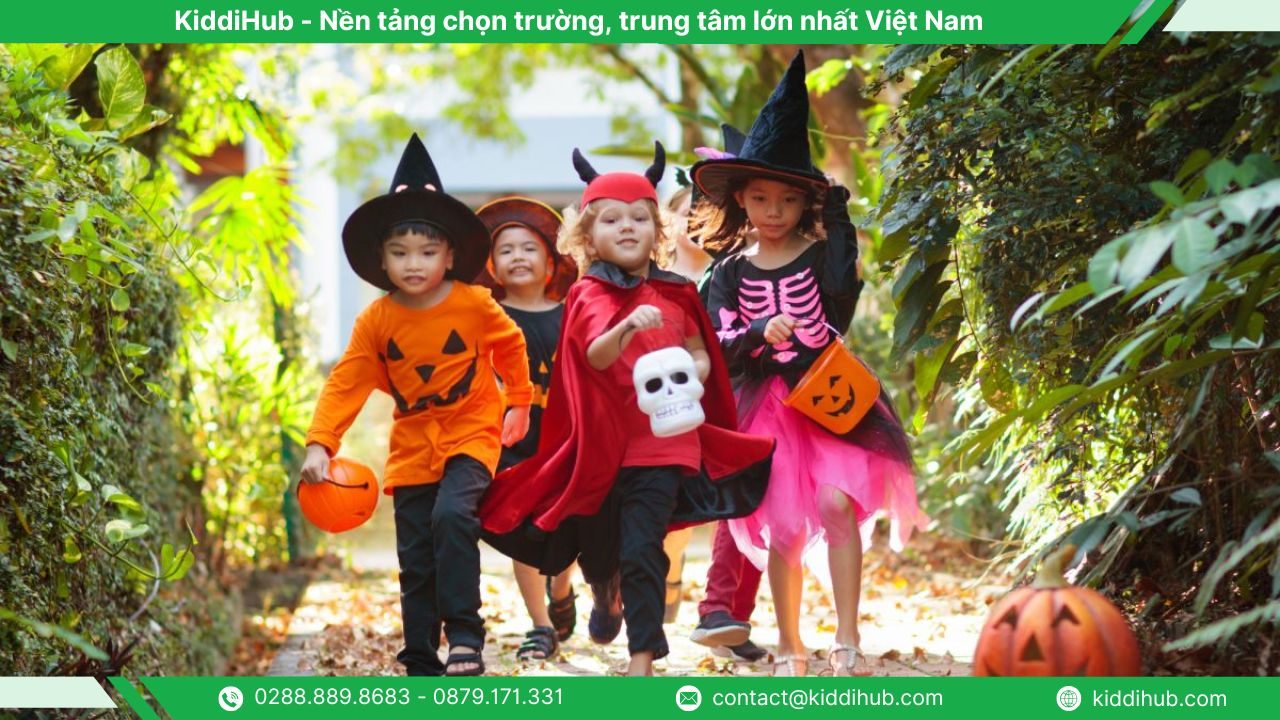 Gợi ý cách tổ chức hoạt động hát múa Halloween cho bé
